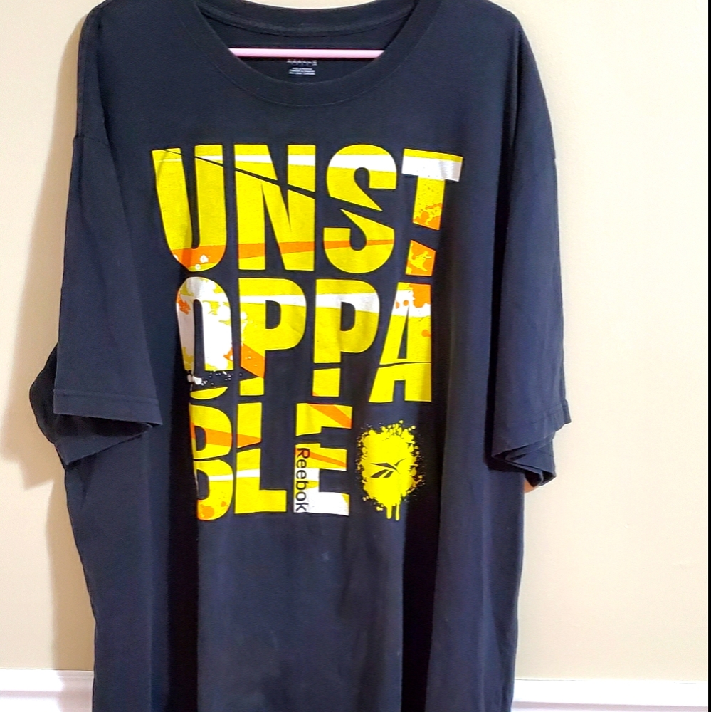 Big man Reebok shirt